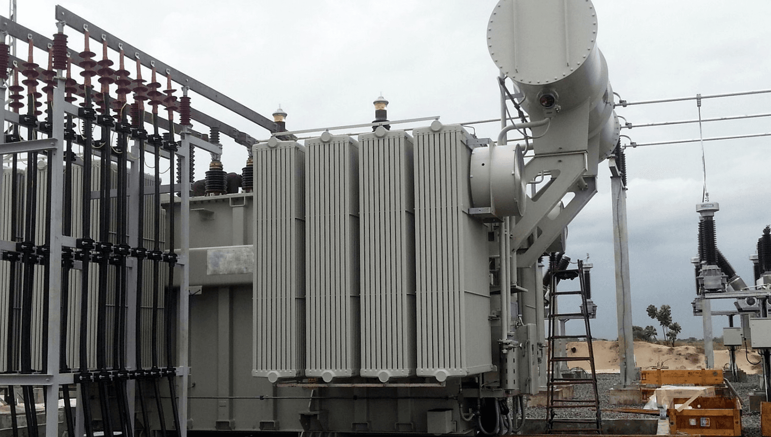 Outdoor Transformer Installation